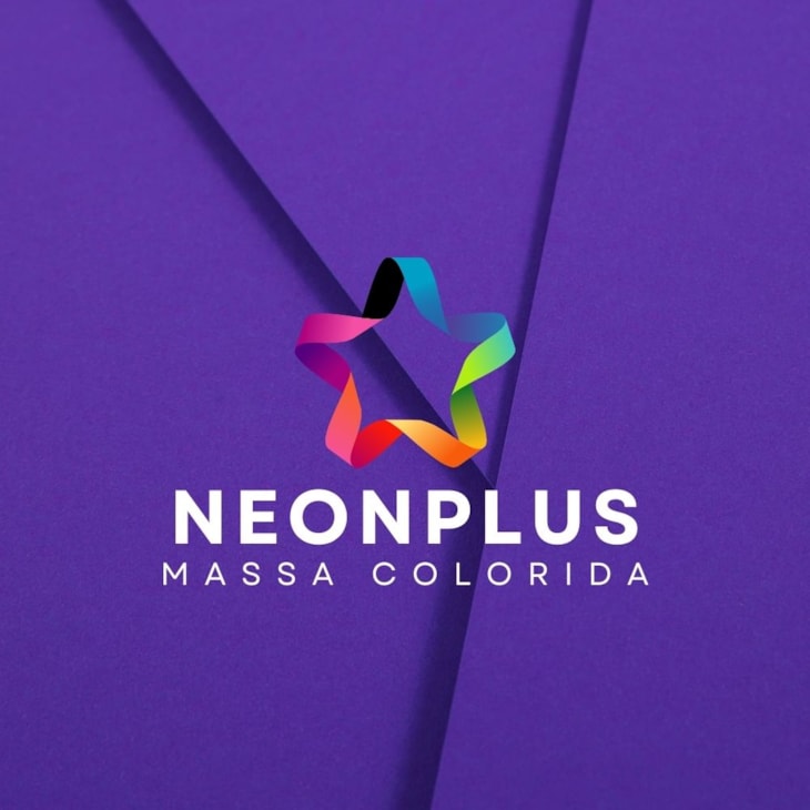 Papel Neon Plus 240g 66x96cm Roxo Marpax 5fls
