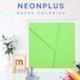 Papel Neon Plus 240g 66x96cm Verde Marpax 5fls
