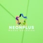 Papel Neon Plus 240g 66x96cm Verde Marpax 5fls