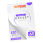 Papel Offset 120g A3 297X420mm Cor Branco Marpax 100fls