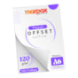 Papel Offset 120g A6 105X148mm Cor Branco Marpax 100fls