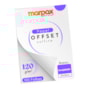 Papel Offset 120g Bloquinho 80x110mm Branco Marpax 100 fls