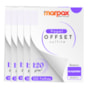 Papel Offset 120g Bloquinho 80x110mm Branco Marpax 500 fls