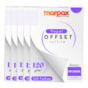 Papel Offset 120g Colegial 175x235mm Branco Marpax 500 fls