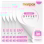 Papel Offset 150g A6 105X148mm Branco Liso Marpax 1000fls
