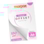 Papel Offset 150g A6 105x148mm Branco Marpax 100 fls