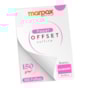 Papel Offset 150g Bloquinho 80x110mm Branco Marpax 100 fls