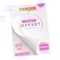 Papel Offset 150g Colegial 175X235mm Branco Marpax 100fls