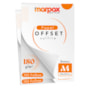 Papel Offset 180g A4 210X297mm Branco Liso Marpax 200fls