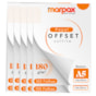 Papel Offset 180g A5 148X210mm Branco Liso Marpax 1000fls