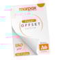 Papel Offset 180g A6 105X148mm Cor Branco Marpax 100fls