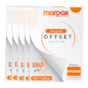 Papel Offset 180g Colegial 175X235mm Branco Marpax 500fls