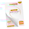 Papel Offset 180g Universitário 180x260mm Branco Marpax 100f