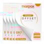 Papel Offset 180g Universitário 180x260mm Branco Marpax 500f