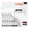 Papel Offset 240g 300x600mm Branco Marpax 500 fls