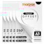 Papel Offset 240g A3 297X420mm Branco Liso Marpax 1000fls