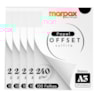 Papel Offset 240g A3 297x420mm Branco Marpax 500 fls