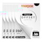 Papel Offset 240g A6 105x148mm Branco Marpax 500 fls