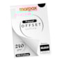 Papel Offset 240g Bloco 110x210mm Branco Marpax 100 fls