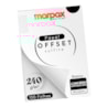 Papel Offset 240g Universitário 180x260mm Branco Marpax 100f