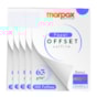 Papel Offset 63g 300x600mm Branco Liso Marpax 500fls