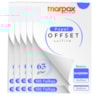 Papel Offset 63g Bloquinho 80x110mm Branco Liso Marpax 1000f