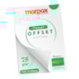 Papel Offset 75g 300x300mm Branco Marpax 100 fls