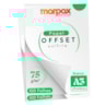 Papel Offset 75g A3 297x420mm Branco Marpax 200 fls