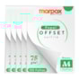 Papel Offset 75g A4 210X297mm Branco Liso Marpax com 500fls