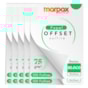 Papel Offset 75g Bloco 110x210mm Branco Marpax 1000 fls