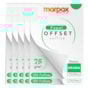 Papel Offset 75g Colegial 175X235mm Branco Marpax 1000fls