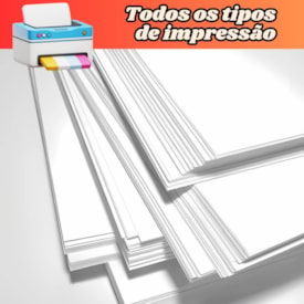 Papel Offset 90g Colegial 175x235mm Branco Marpax 500 fls