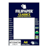 Papel Opaline 120g Branco A4 210x297mm Filipaper 30fls