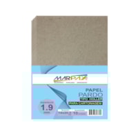 Papel para Cartonagem Pardo Tipo Holler 1,9mm A4 10un