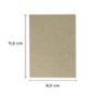Papel para cartonagem Tipo Holler 1,3mm 8,5x11,5cm Marpax 10un
