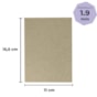 Papel para cartonagem Tipo Holler 1,9mm 11x15,5cm Marpax 10un