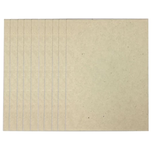 Papel Paraná para cartonagem 2,0mm 18,5x26,5cm Marpax 10un
