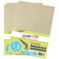Papel Paraná para cartonagem Marpax 1,5mm 16x22cm 50UN