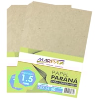 Papel paraná para Cartonagem Marpax 1,5mm 26X34cm com 50un