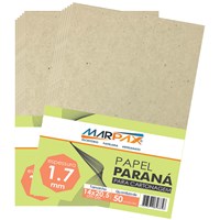 Papel Paraná para cartonagem Marpax 1,7mm 14x20,5cm 50un