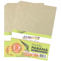 Papel paraná para Cartonagem Marpax 1,7mm 16X22cm com 50un