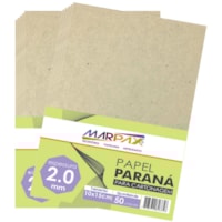 Papel paraná para Cartonagem Marpax 2,0mm 10X15cm com 50un