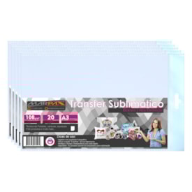 Papel Sublimático Transfer A3 297X420 108G Marpax 100fls