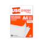 Papel Sulfite A4 120g/m² para impressão 40kg Branco 50 fls