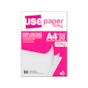 Papel Sulfite A4 180g/m² para impressão 60kg Branco 50 fls