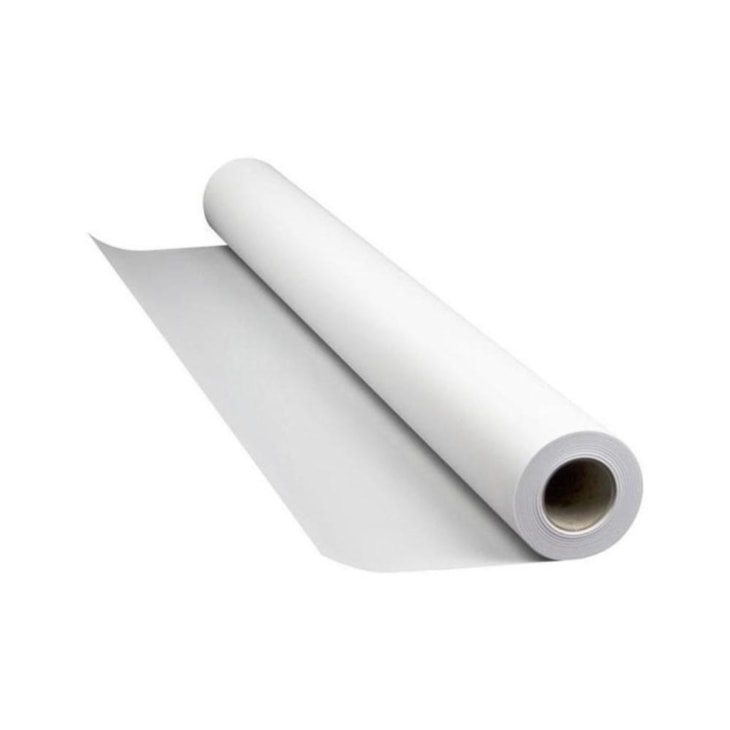 Papel Sulfite para Plotter 75g Bobina 914mm x50M Tubo 2