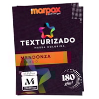 Papel Texturizado 180g A4 210X297mm Mendonza Telado 25fls