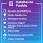 Papel Transfer para algodão A4 Tecidos Claros Bright 10Fls