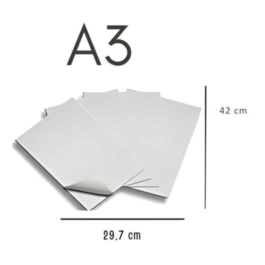 Papel Triplex 300g A3 297x420mm Premium Branco Marpax 10fls