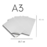 Papel Triplex 300g A3 297x420mm Premium Branco Marpax 10fls